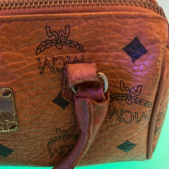 MCM Visetos Crossbody Barrel Bag - Picture 5 of 16